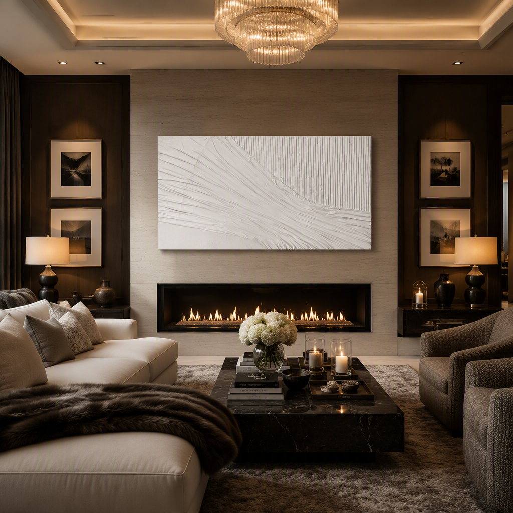 Textured Minimalist Wall Art lifestyle image 4