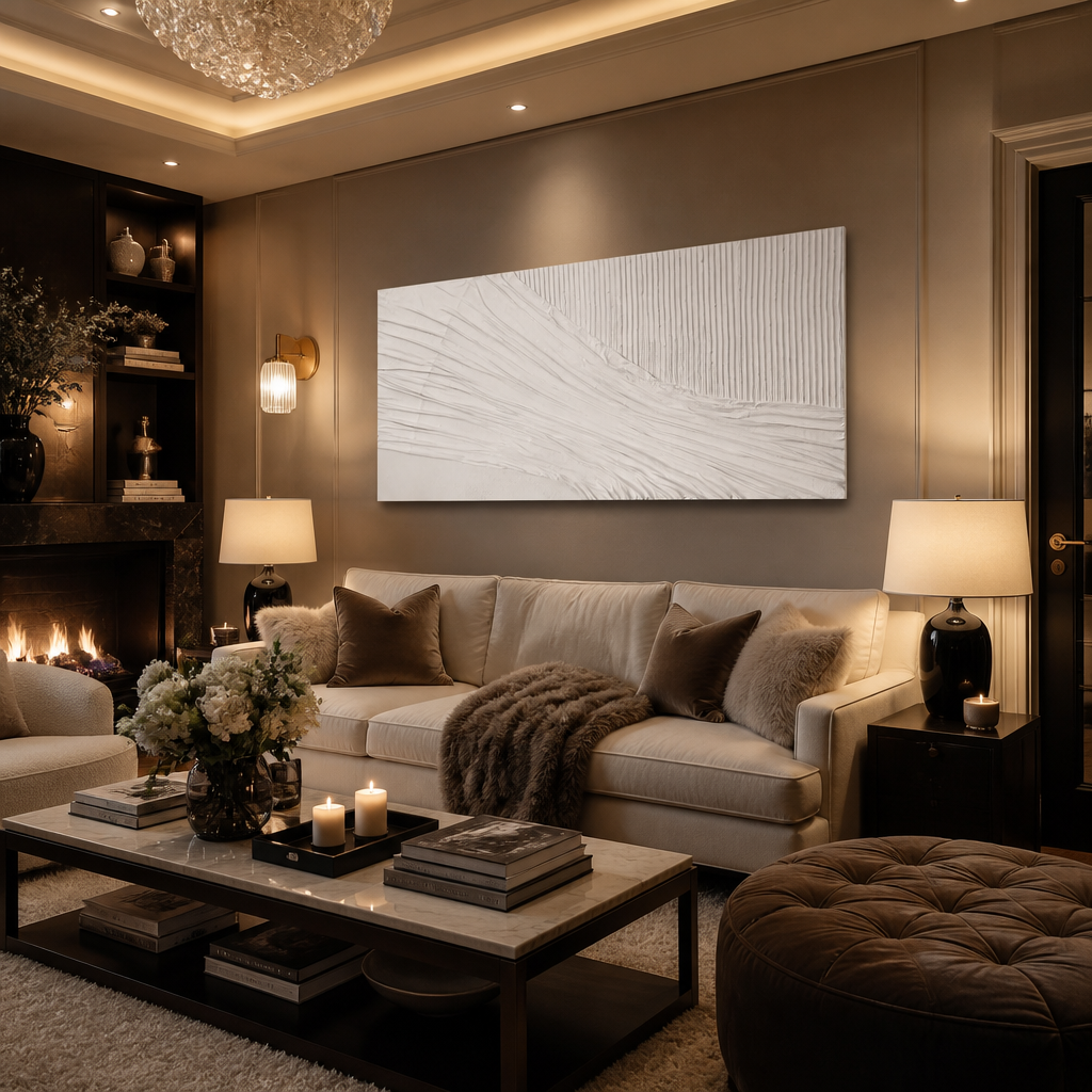 Textured Minimalist Wall Art lifestyle image 6