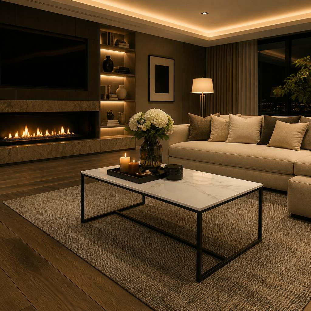 Sintered Metal Coffee Table lifestyle image 6