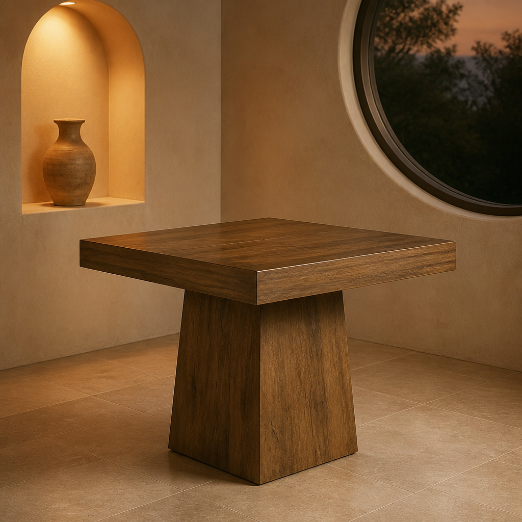 Square Farmhouse Dining Table lifestyle view 1