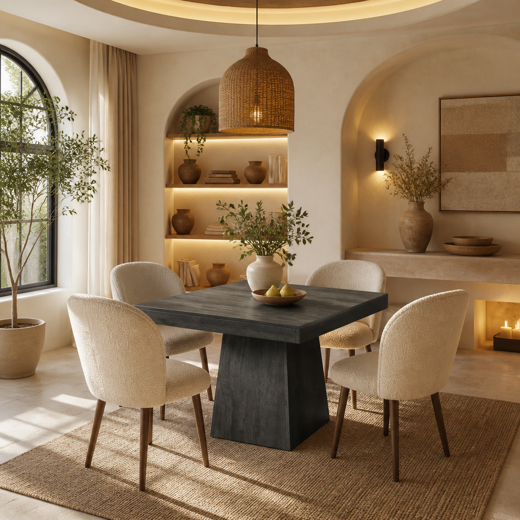 Square Farmhouse Dining Table lifestyle view 5