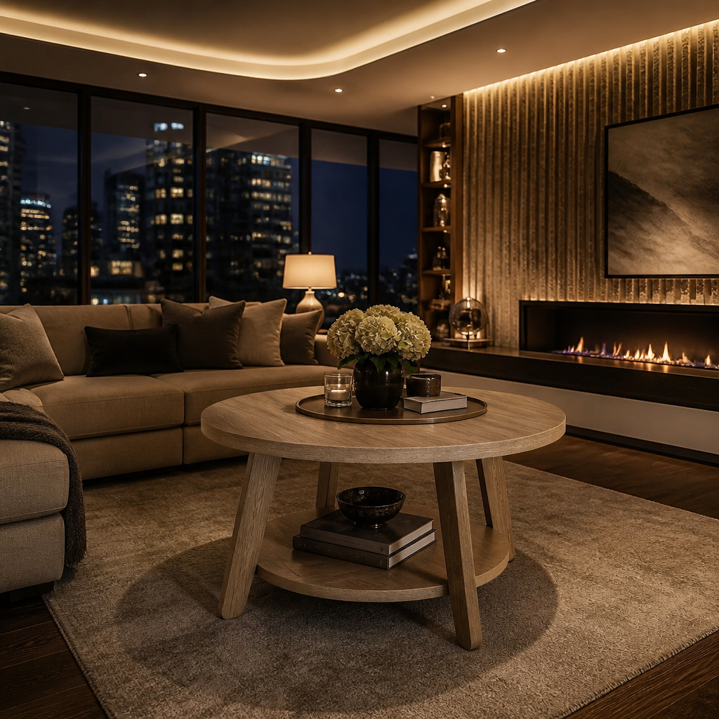 Wood Coffee Table II lifestyle image 2