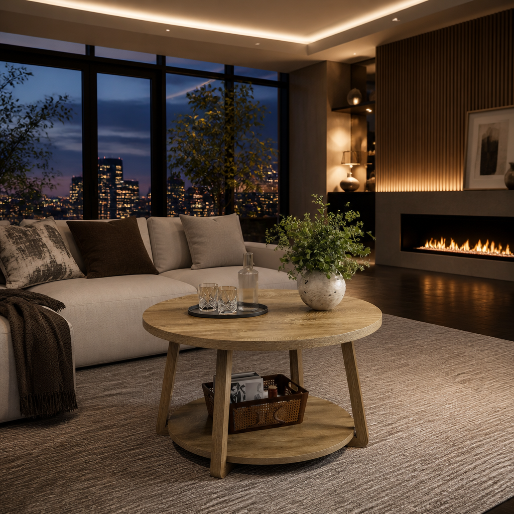 Wood Coffee Table II lifestyle image 3