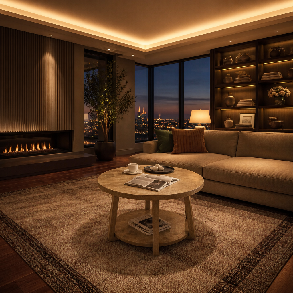 Wood Coffee Table II lifestyle image 4