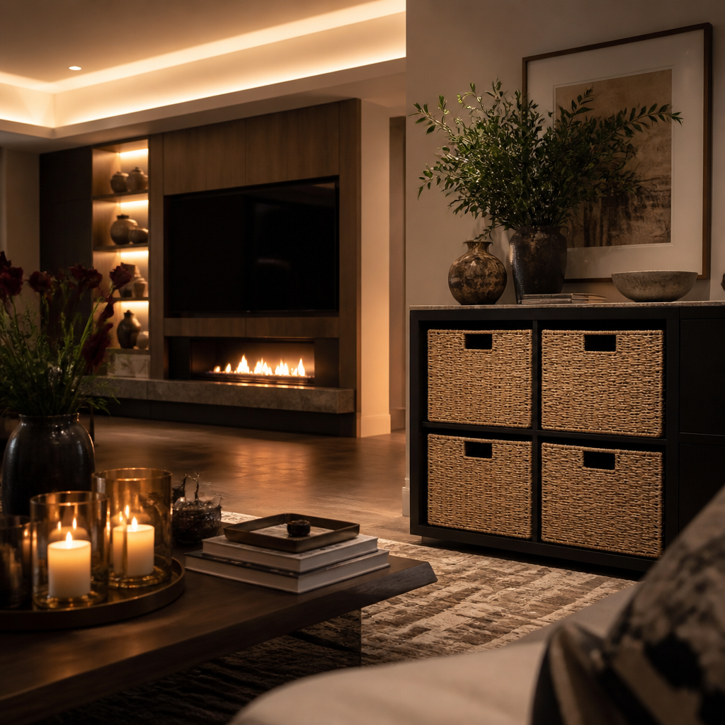 Rattan Storage Basket — lifestyle image 6