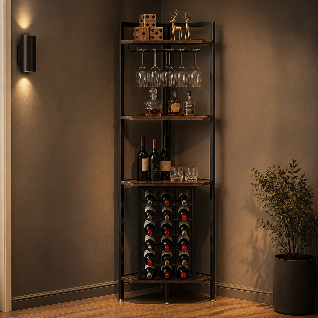 Wine Glass Storage Cabinet — Oak & Hour lifestyle image 1