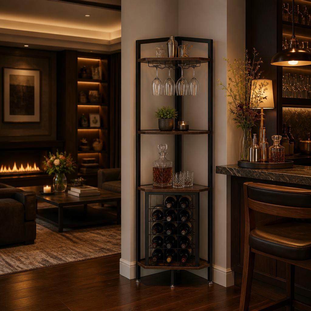 Wine Glass Storage Cabinet — Oak & Hour lifestyle image 6