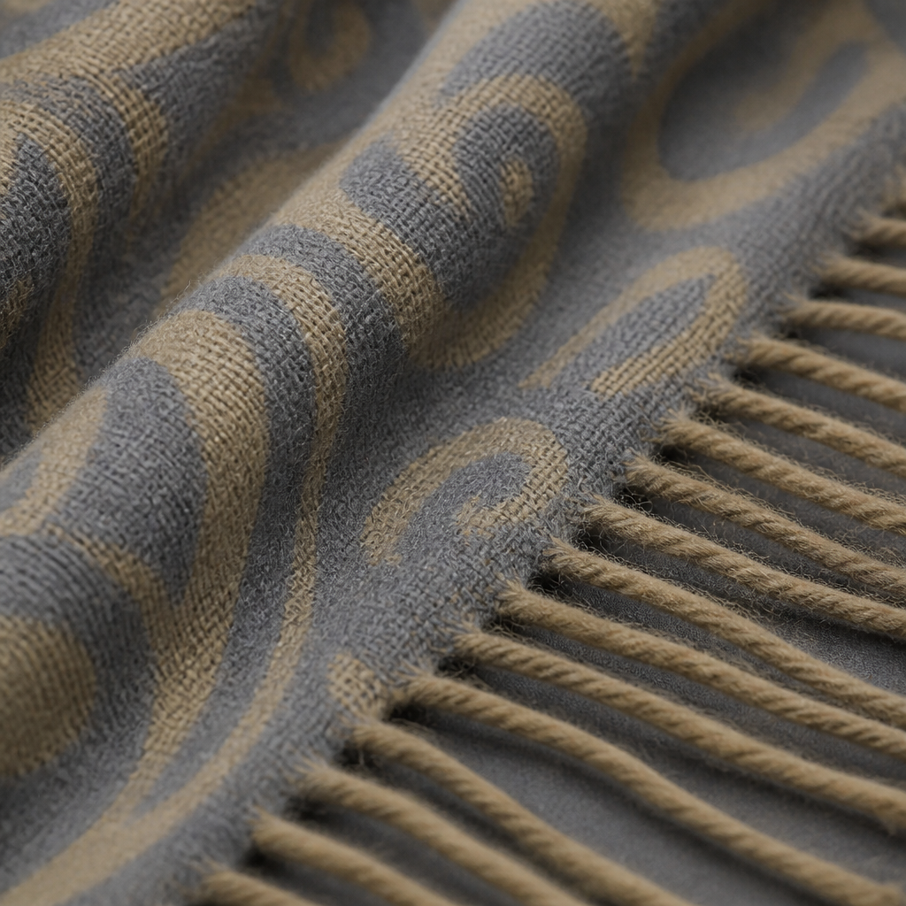 Wool Minimalist Throw Blanket — Oak & Hour lifestyle image 5