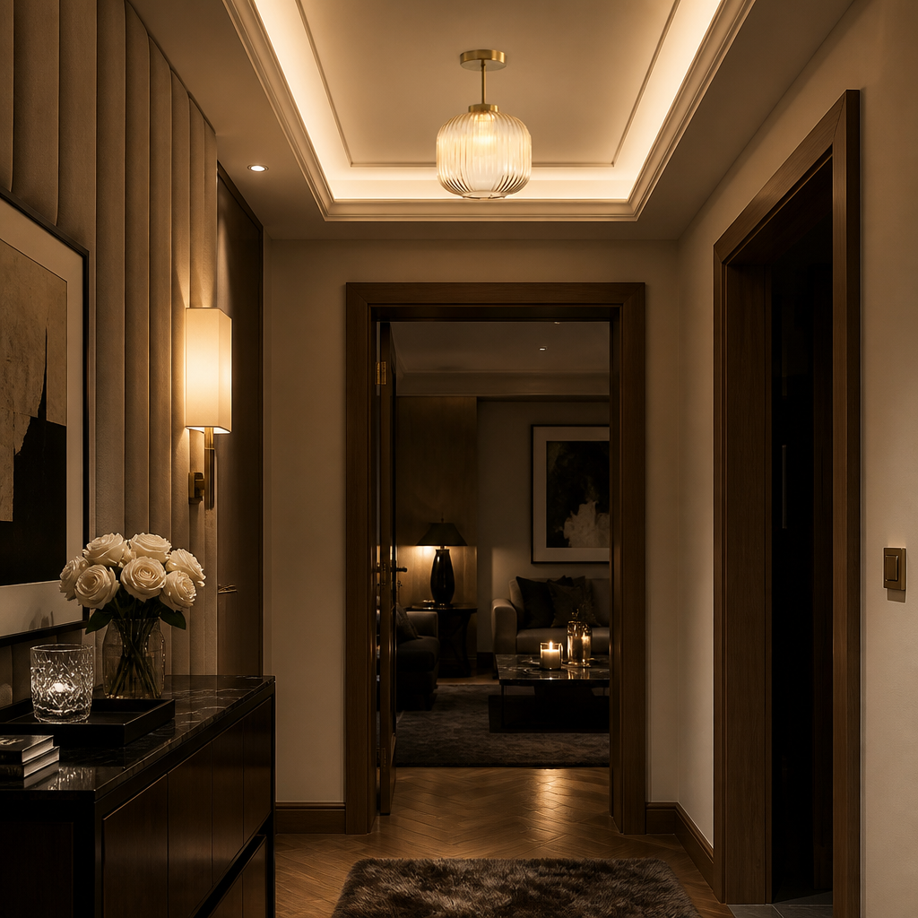 Vintage Glass Pendant Light — Oak & Hour lifestyle image 5