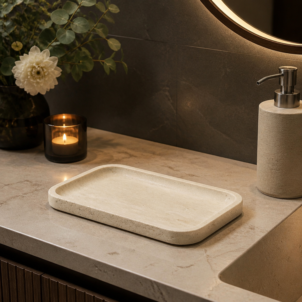 Romano Marble Decorative Tray lifestyle view 4