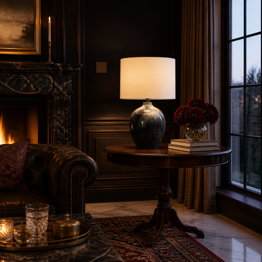Signature Ceramic Table Lamp — lifestyle image 3