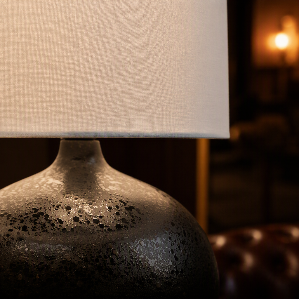 Signature Ceramic Table Lamp — lifestyle image 4