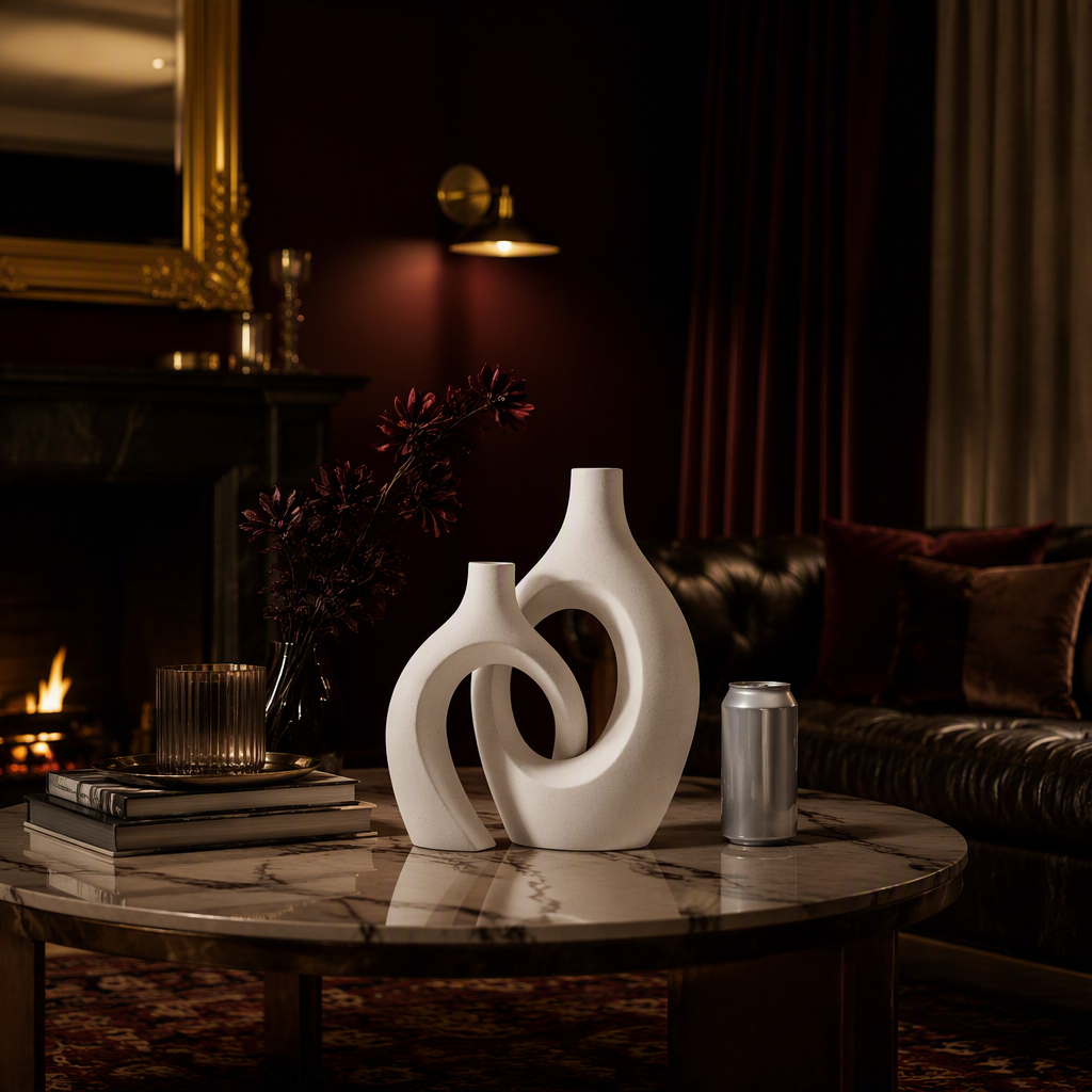 Snuggle Mid-Century Ceramic Vase lifestyle image 2