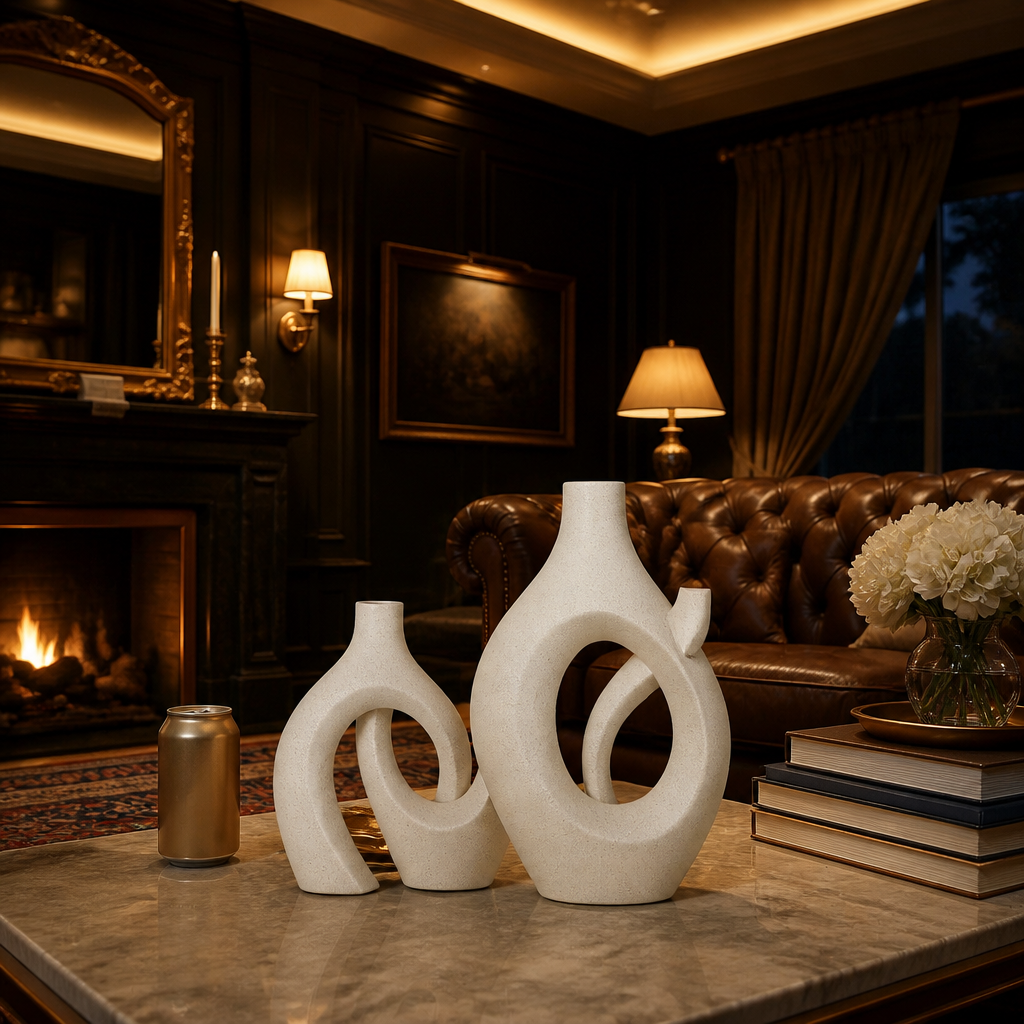Snuggle Mid-Century Ceramic Vase lifestyle image 4