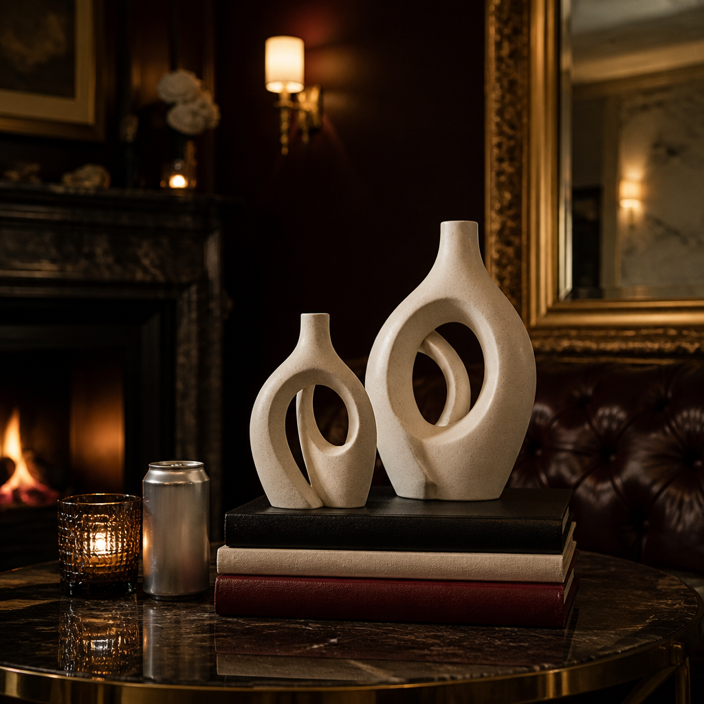 Snuggle Mid-Century Ceramic Vase lifestyle image 5