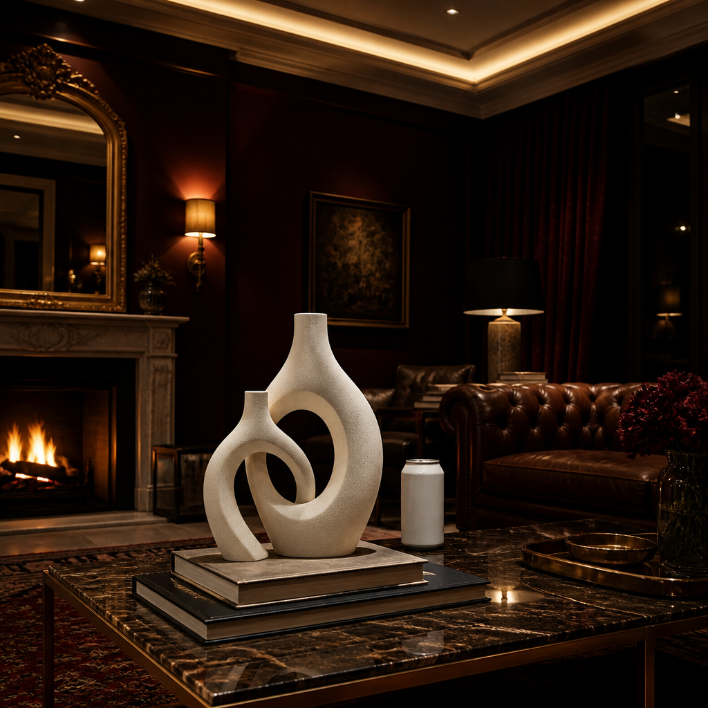 Snuggle Mid-Century Ceramic Vase lifestyle image 6