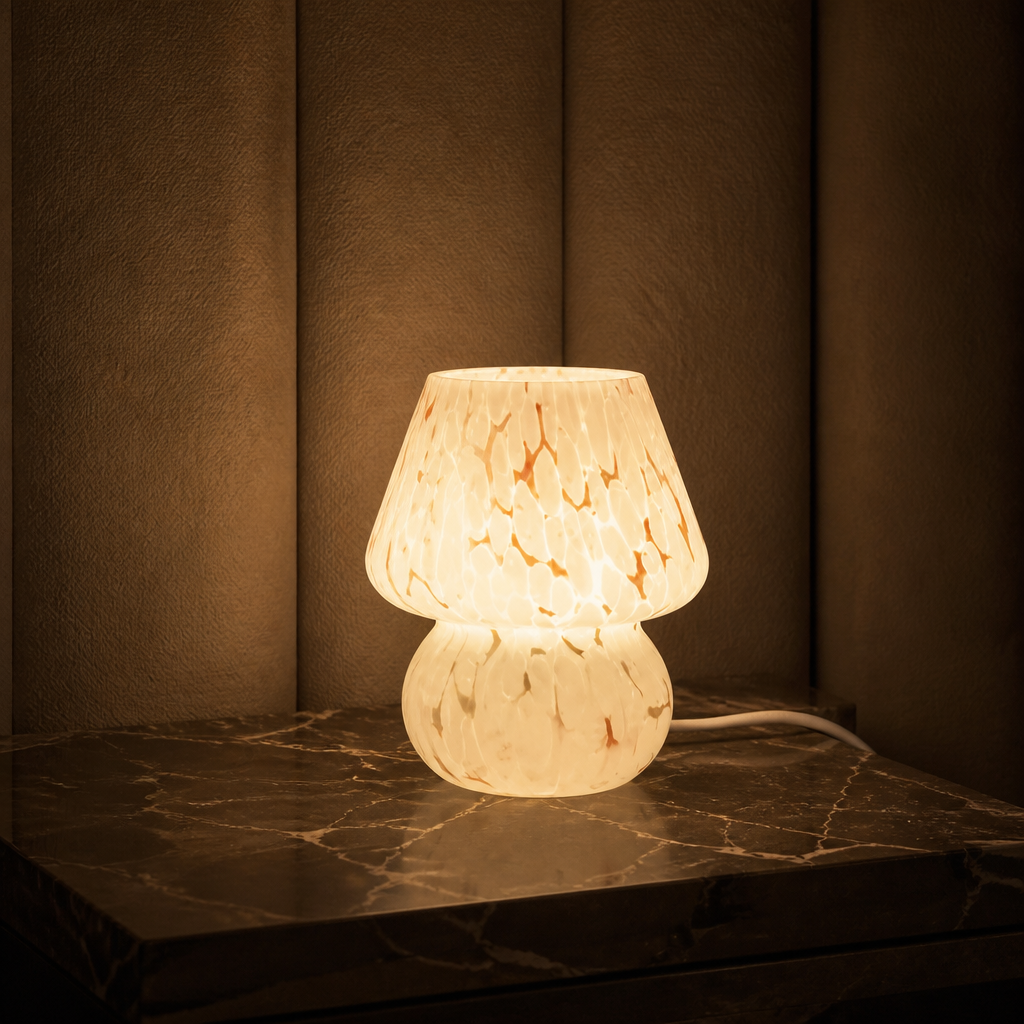 Sprinkle Scandinavian Glass Table Lamp — hero image 1