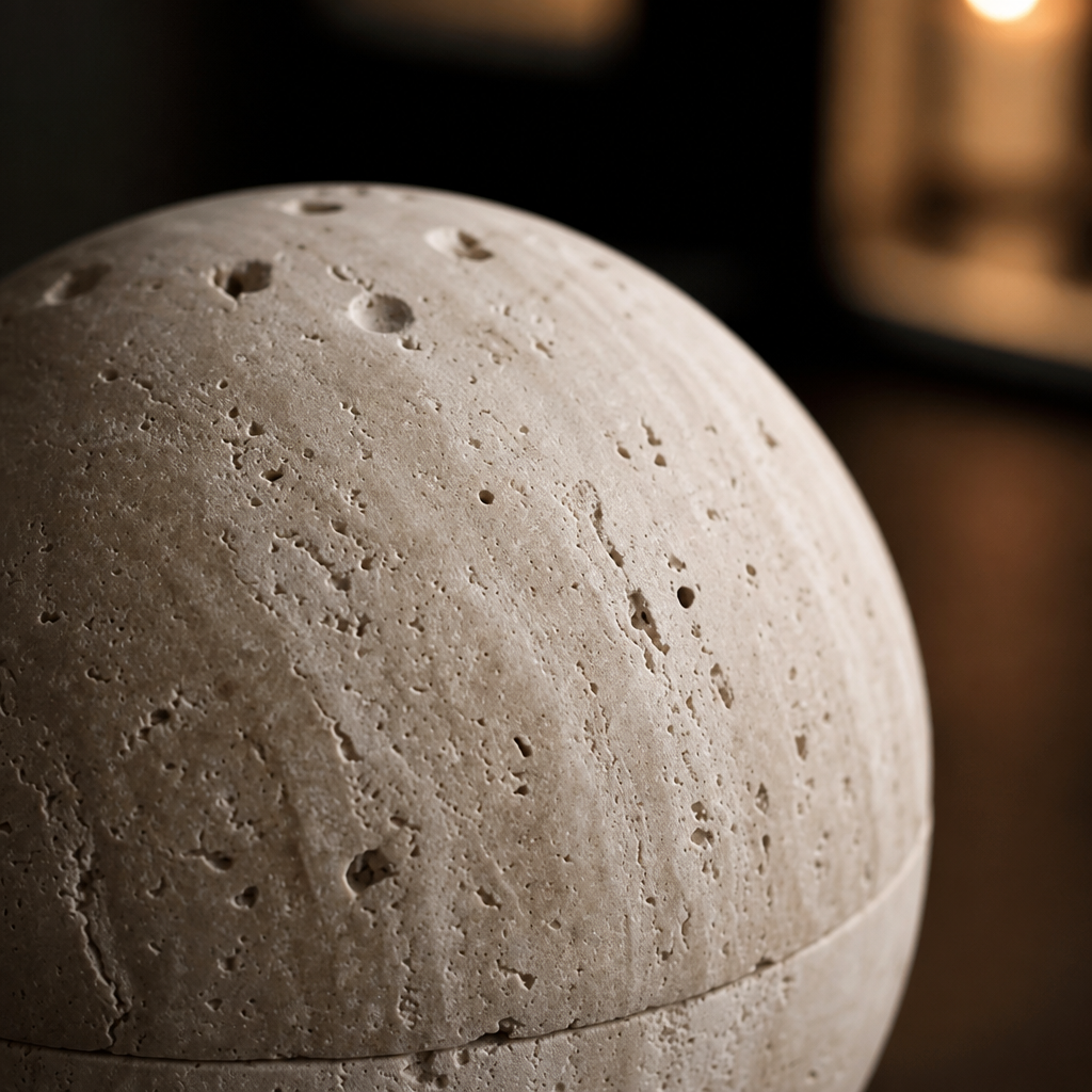 Travertine Marble Decorative Bowl II lifestyle view 5