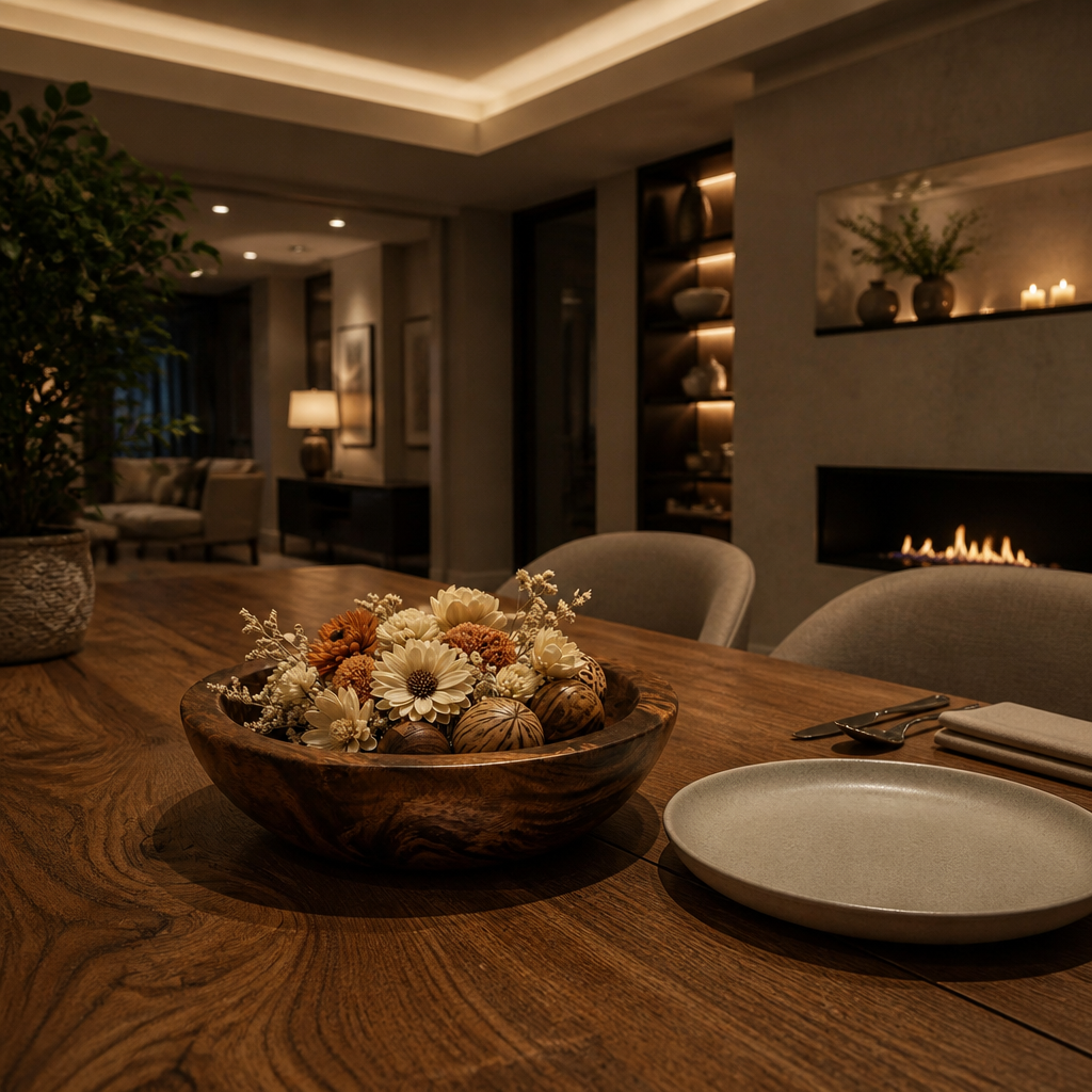 Walnut Decorative Bowl lifestyle image 3