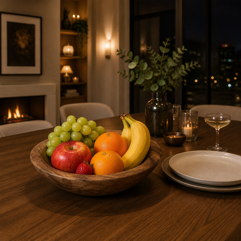 Walnut Decorative Bowl lifestyle image 4