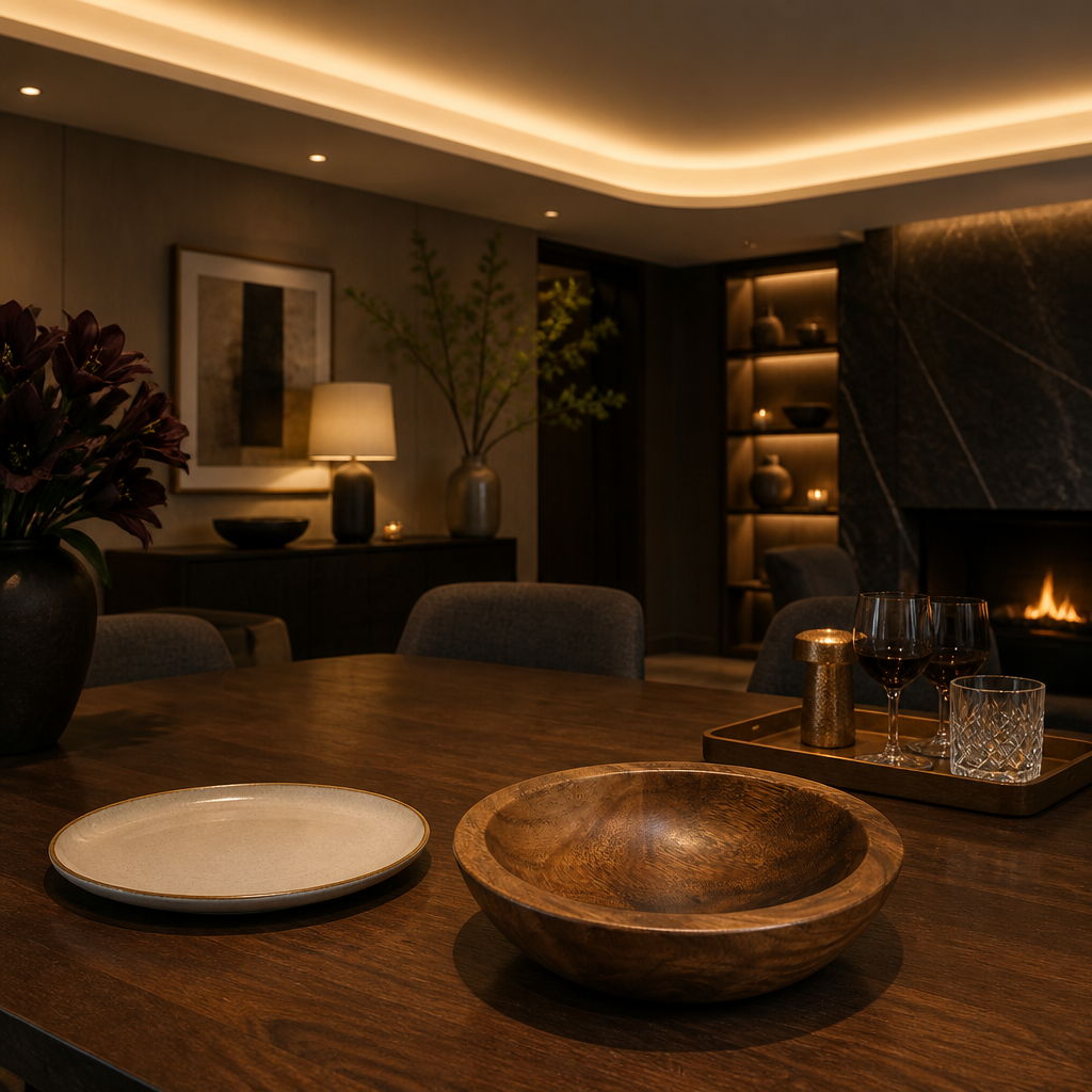 Walnut Decorative Bowl lifestyle image 6