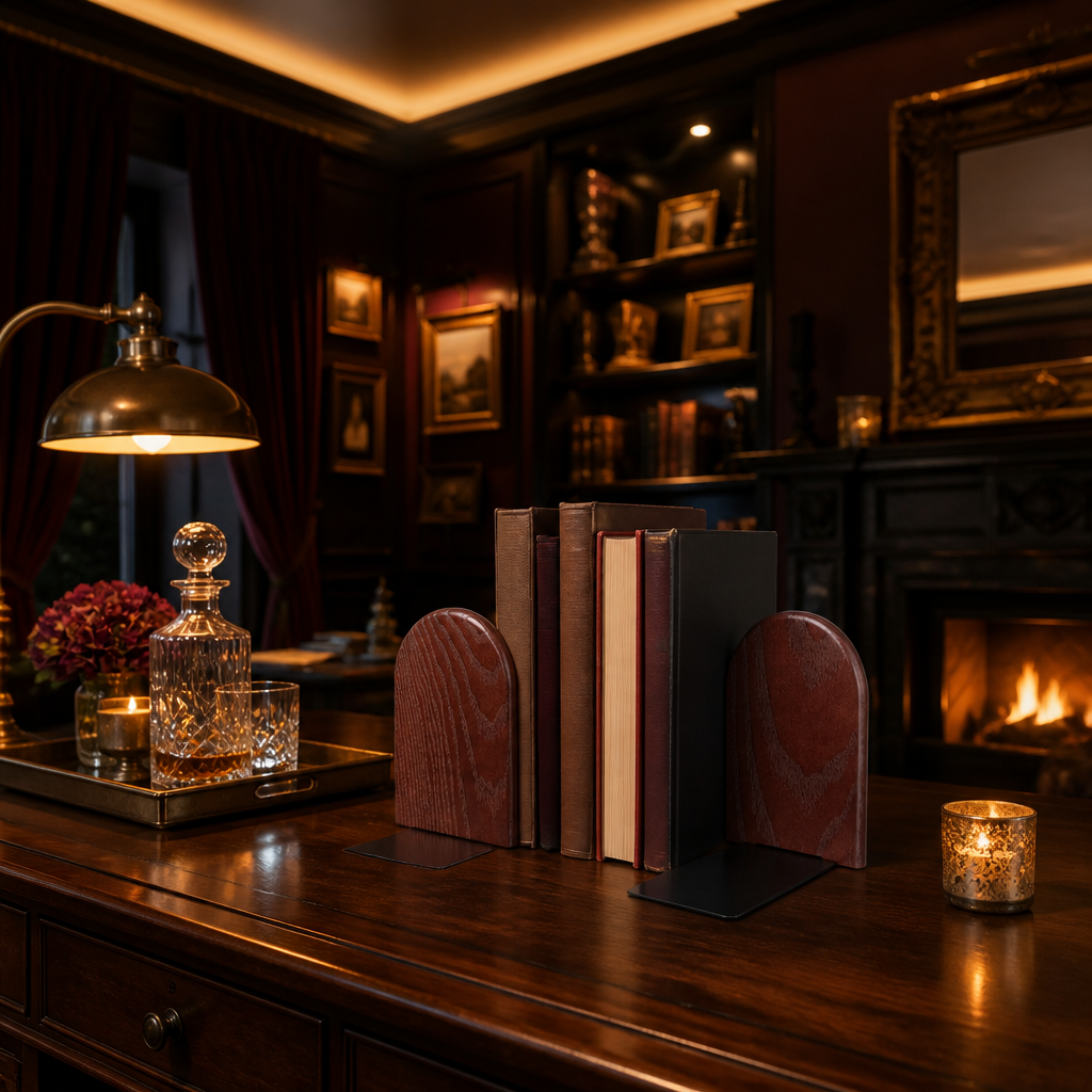 Wood Black Sculpture — Oak & Hour lifestyle image 6