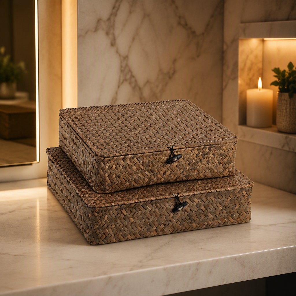 Rattan Natural Storage Basket II — hero image 1