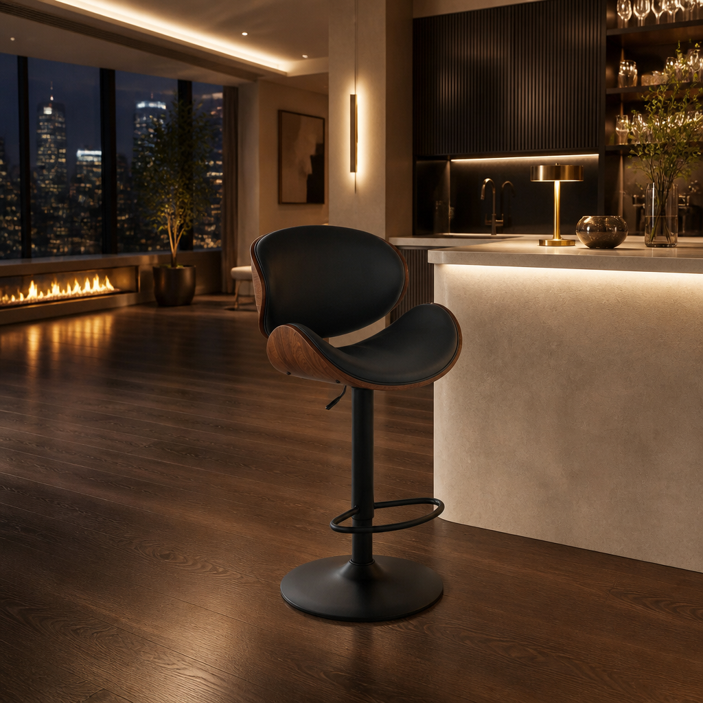 Oak & Hour Modern Bar Stool — generated variant image 6