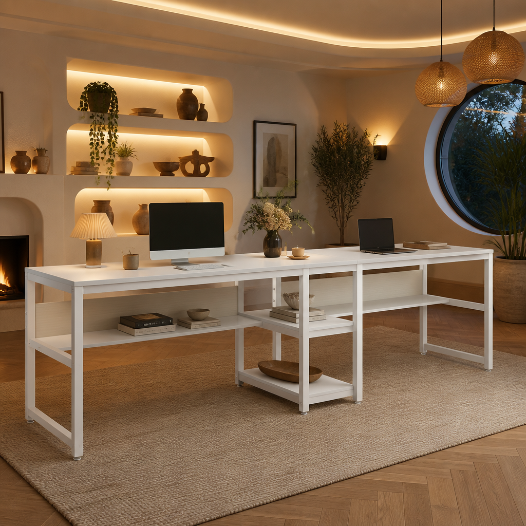 Person Farmhouse Desk lifestyle view 5