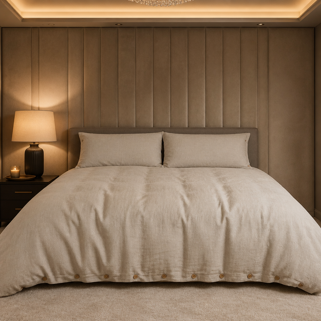 Pure Linen Duvet Set lifestyle view 1