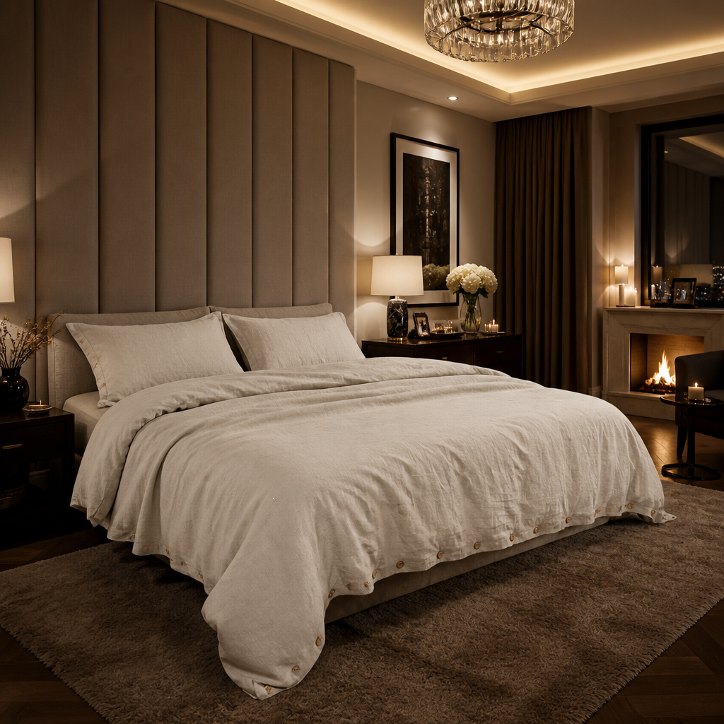 Pure Linen Duvet Set lifestyle view 2