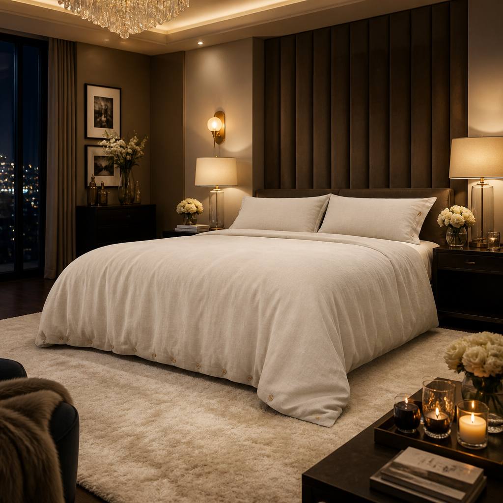 Pure Linen Duvet Set lifestyle view 6