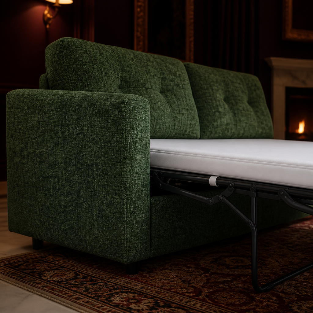 Oversized Chenille Loveseat — lifestyle image 4