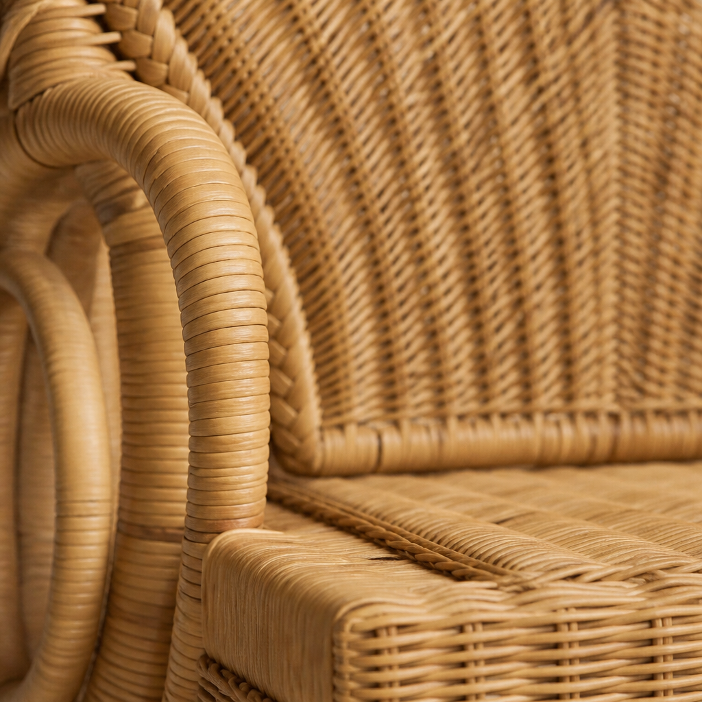 Putri Boho Rattan Accent Chair lifestyle view 5