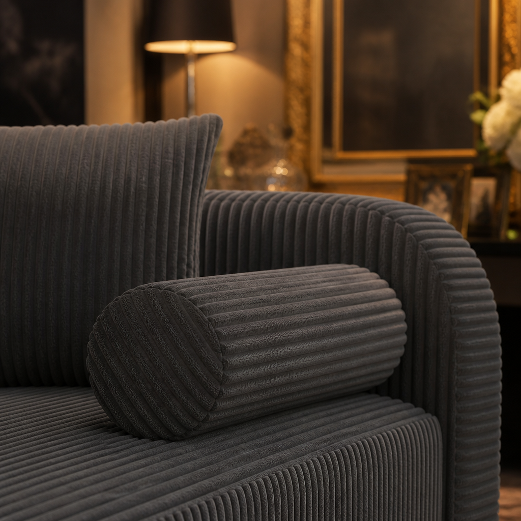 Oversized Corduroy Sofa — lifestyle image 4